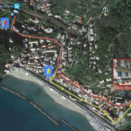 Bed and Breakfast Primo Piano Moneglia Esterno foto