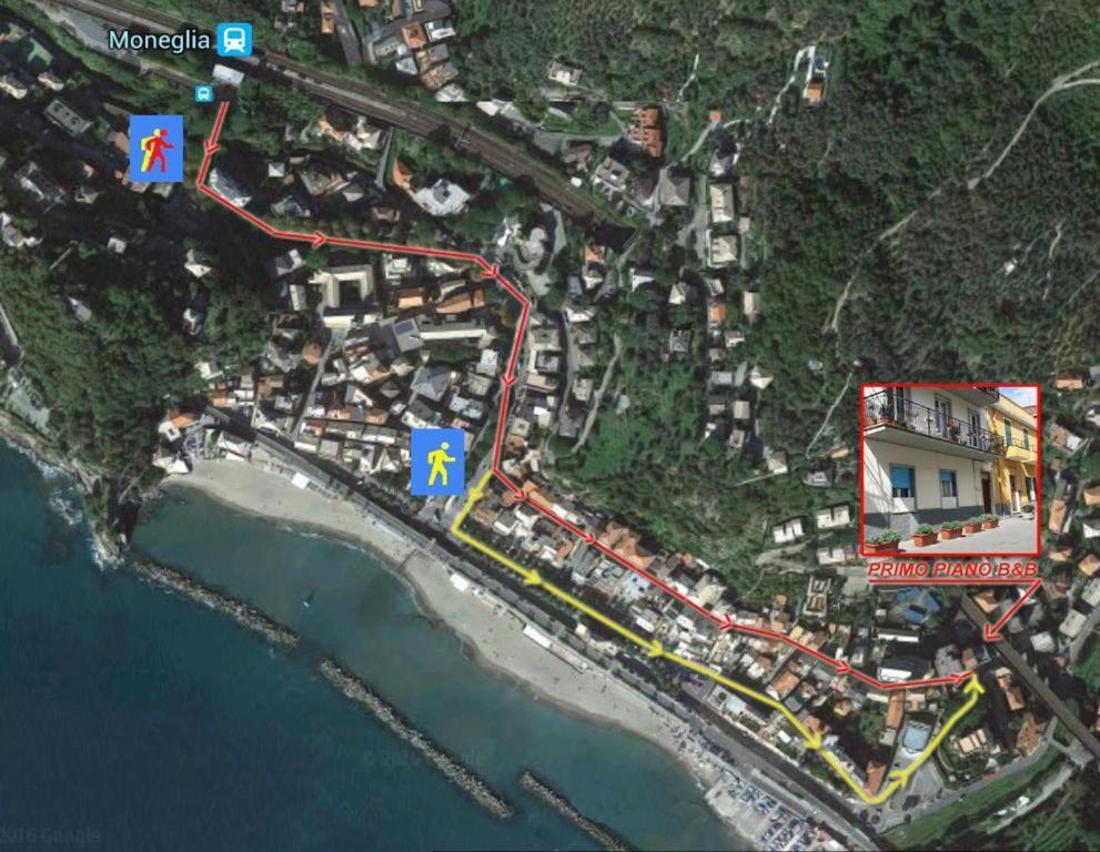Bed and Breakfast Primo Piano Moneglia Esterno foto